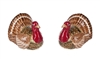 GANZ - Turkey Figurine Salt and Pepper Shakers - 1 set