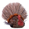 Twig Plumed Turkey Figurine