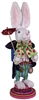 Kurt Adler 18 inch Hollywood White Rabbit Nutcracker