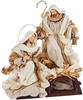 RAZ - Winter White Holy Family Figurine - 15.25 inch