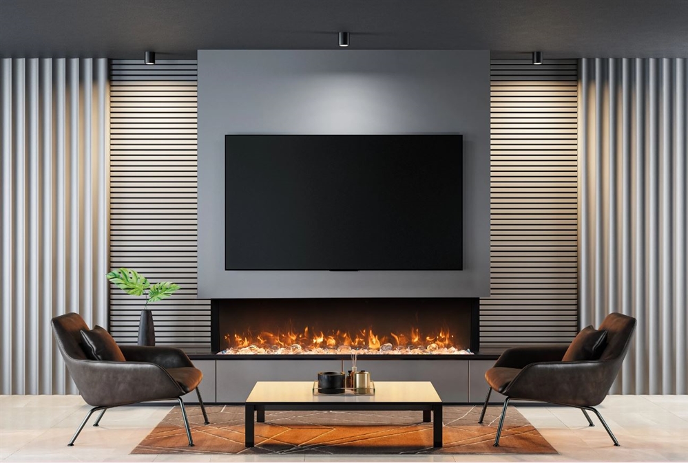 Amantii Electric Fireplace TruView Slim Lumina