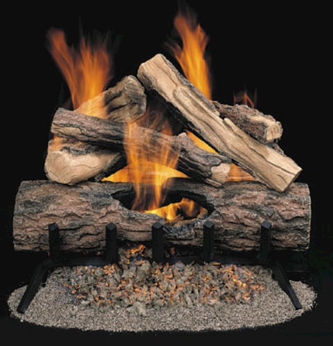 Comfort Flame Vented Gas Log Set Berkshire Split Oak