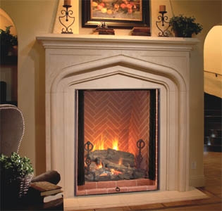 FMI Products Direct Vent Gas Fireplace Citadel