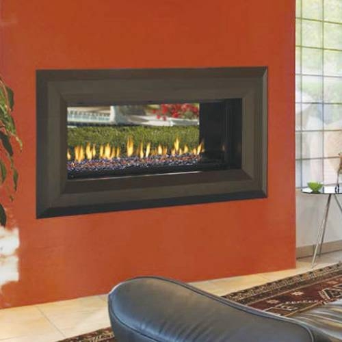 FMI Products Direct Vent Gas Fireplace Venice Lights