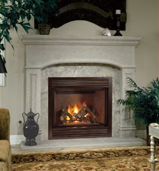 FMI Products Direct Vent Gas Fireplace Victorian