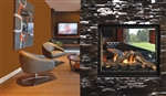 Kingsman See-Through Direct Vent Gas Fireplace heater MCVST42H