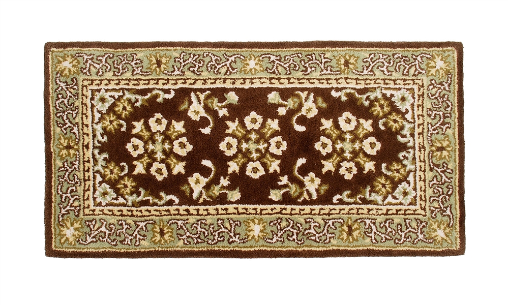 Minuteman Oriental Rectangular Rug, Coffee