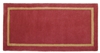 Minuteman Rectangular Rug, Sangria