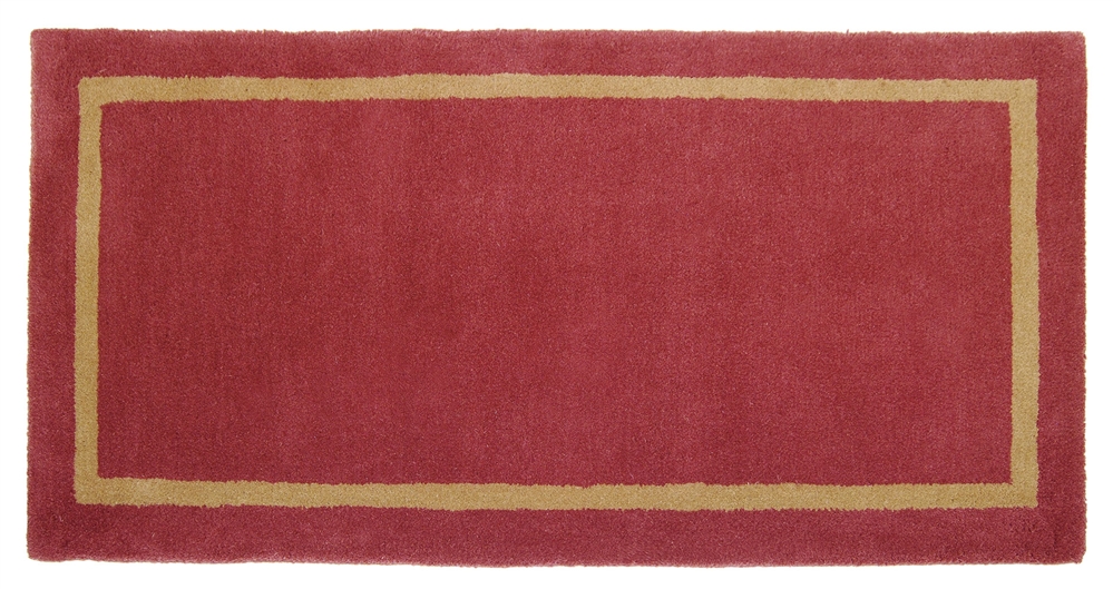 Minuteman Rectangular Rug, Sangria