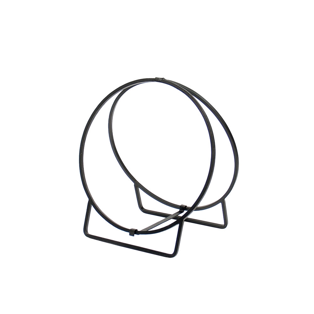 Minuteman Wrought Iron Wood Hoop