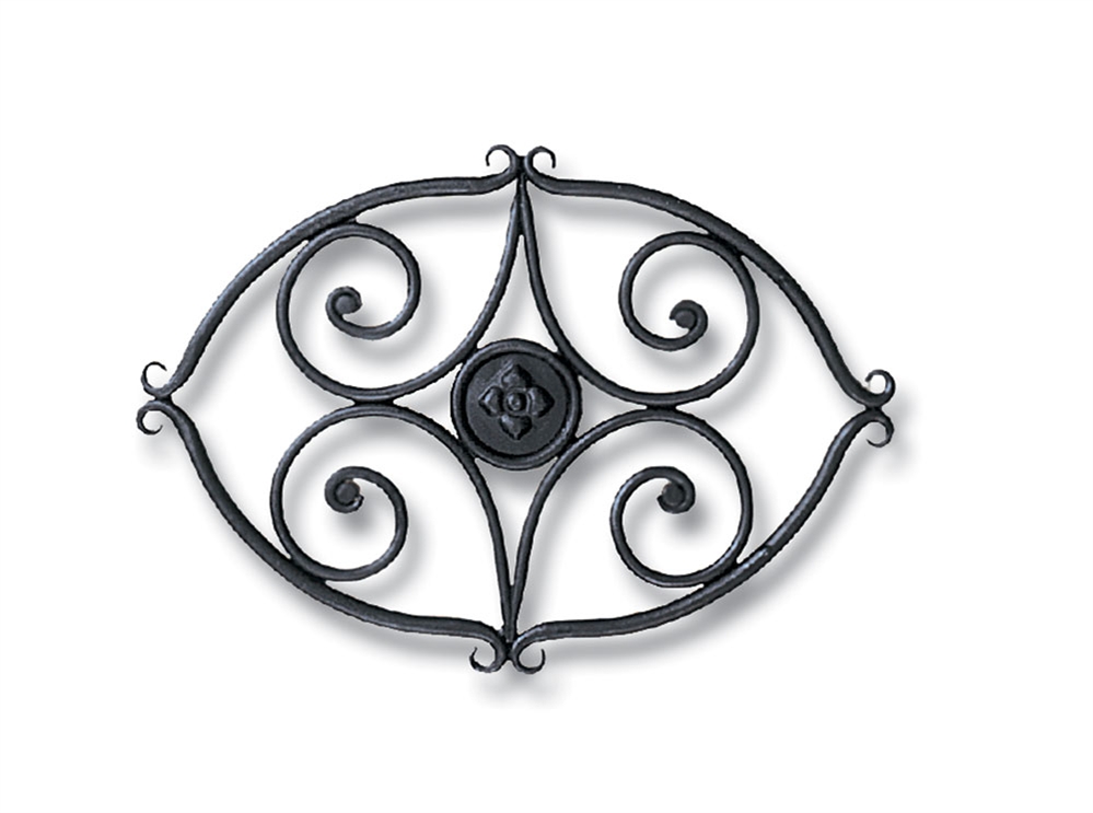 Minuteman Wrought Iron Scroll Trivet