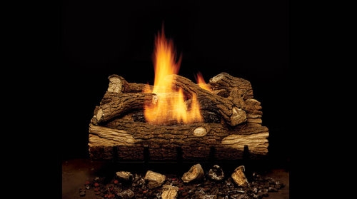 Monessen Vented or Vent Free Gas Log Set Mountain Oak