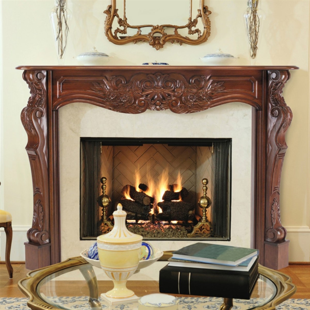 Pearl Mantels Deauville Fireplace Mantel Surround