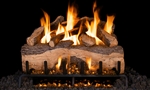 Peterson Real Fyre Vented Gas Log Set Mountain Crest Split Oak