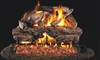 Peterson Real Fyre Outdoor Gas Log Set Charred Cedar