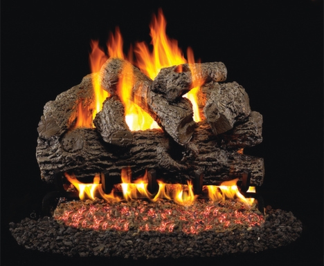 Peterson Real Fyre Vented Gas Log Set Royal English Oak