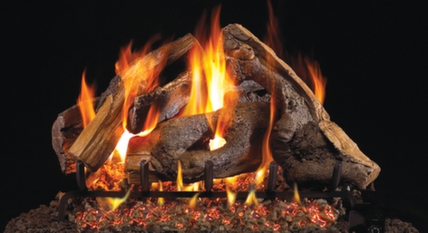 Peterson Real Fyre Vented Gas Log Set Woodstack