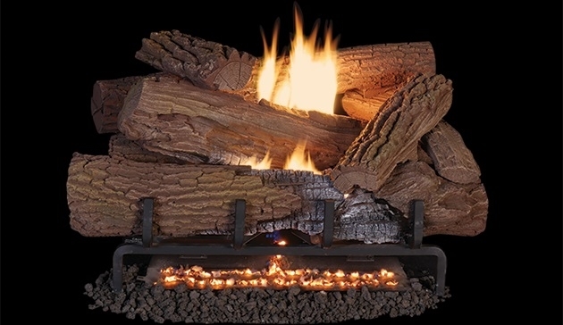 Superior Vent Free Gas Log Set Mossy Oak (LMF-MO)