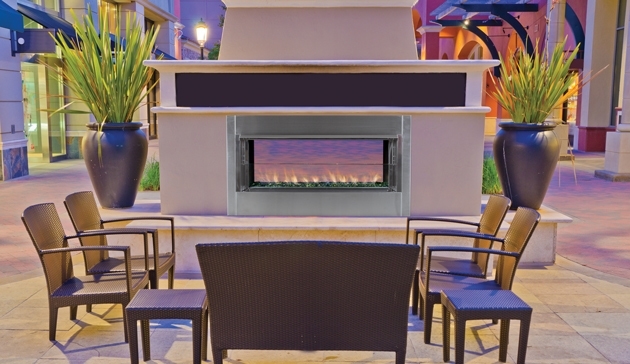 Superior Outdoor Vent Free Gas Fireplace VRE4543