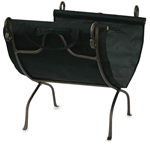 Uniflame Bronze Log Rack with Canvas Carrier