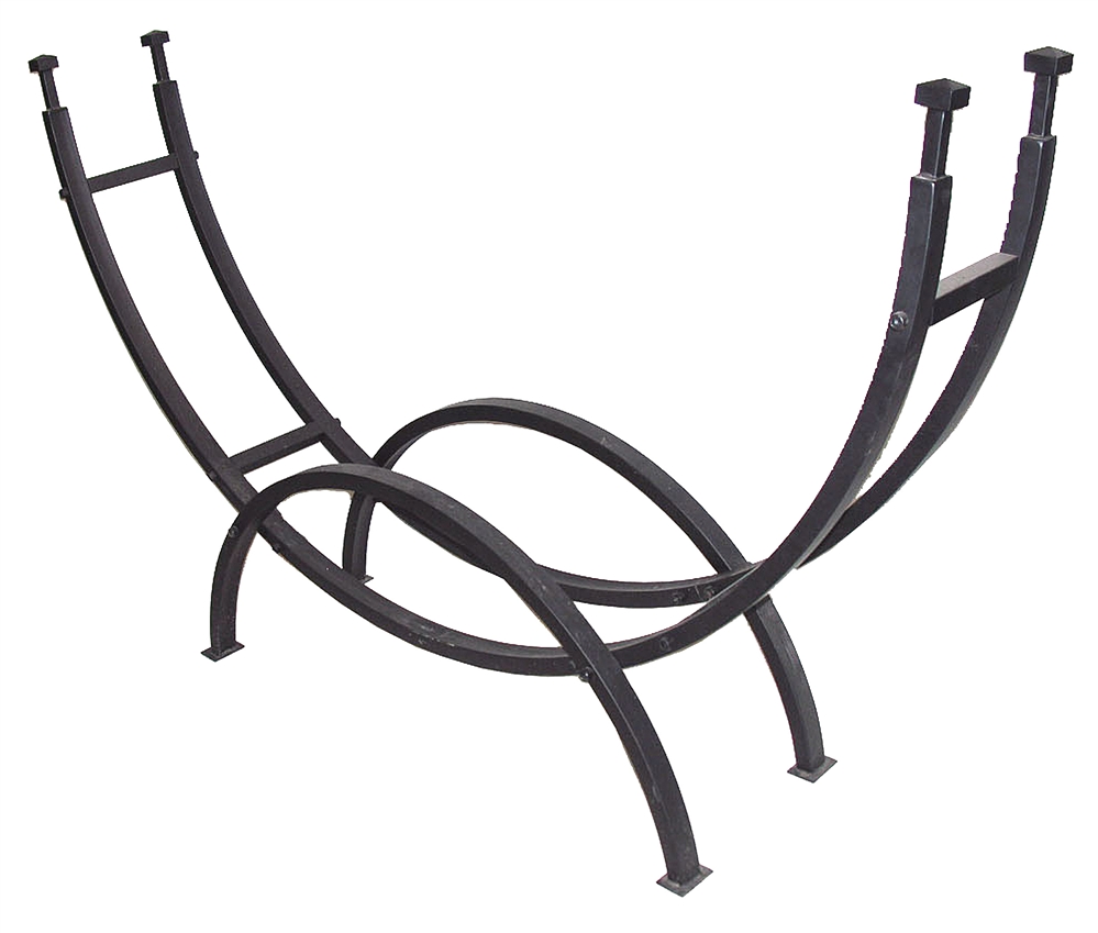 Uniflame Contemporary Black Log Rack
