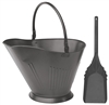 Uniflame Olde World Iron Finish Coal Hod and Shovel