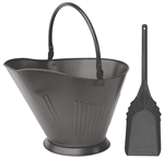 Uniflame Olde World Iron Finish Coal Hod and Shovel