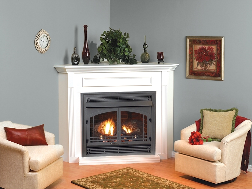 White Mountain Hearth by Empire Vent Free Gas Fireplace Vail 32" Premium