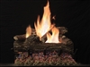 White Mountain Hearth by Empire Vented See-Through Gas Log Set Great Lakes Oak