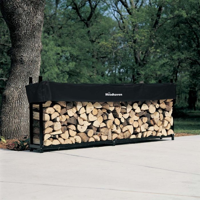 Woodhaven Wood Rack with Cover WR10 (4ft x 10ft)