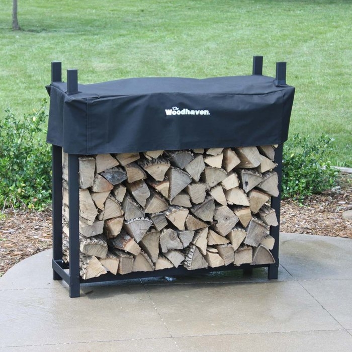Woodhaven Wood Rack with Cover WR4 (4ft x 4ft)