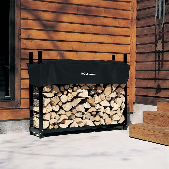 Woodhaven Wood Rack with Cover WR5 (4ft x 5ft)