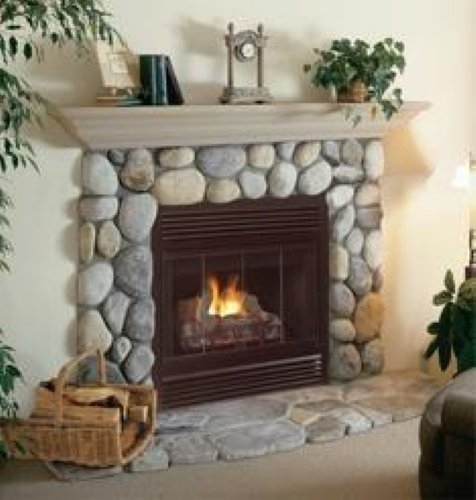 FMI Products B Vent Gas Fireplace Cottage