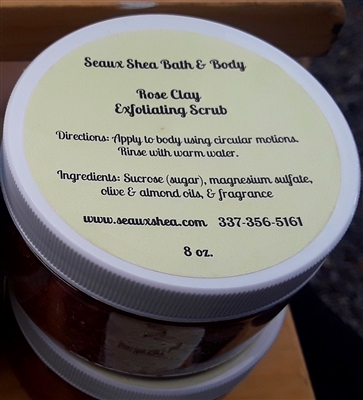 Rose Clay Scrub