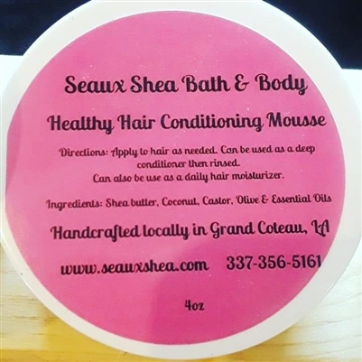 Healthy Hair Conditioning Mousse 4oz.