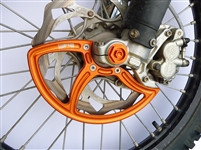 KTM / Husqvarna / Gas Gas disc guard + axle nut special.