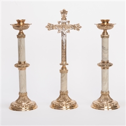 CCG-107    MARBLE ALTAR TOP CANDLE