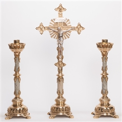 ALTAR CROSS TO OUR 108 CANDLESTICK LINE