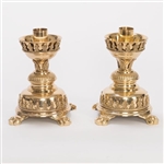 9-1/2"  ALTAR TOP CANDLE STICKS