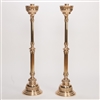 CCG-109FS  46 1/2" FLUTED STEM ALTAR CANDLESTICKS