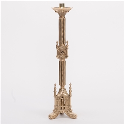 Traditional Ornate Gothic Candlestick