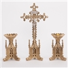 CC-117SM SMALL GOTHIC ALTAR CANDLESTICK