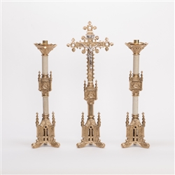 19" ALTAR CANDLESTICKS