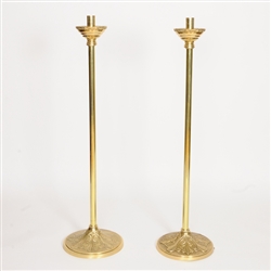 CCG-128BP  PROCESSIONAL CANDLESTICK  AND BASE STAND