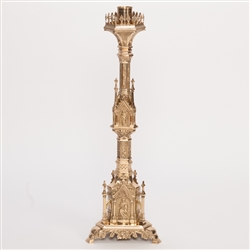 CCG-132  Fine Ornate Gothic Candlestick
