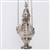 CCG-141S    SILVER PLATED CHERUB THREE CHAIN THURIBLE, CENSER