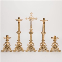 CCG-143   TRADITIONAL 30" ALTAR  CANDLE STICK