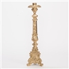 ORNATE BRASS ALTAR CANDLESTICK