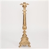 CCG-152-42 ORNATE 42" BRASS ALTAR CANDLESTICK