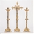 BAROQUE STYLE  BRASS ALTAR CANDLESTICK